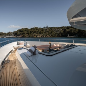 Belle Charters Forward Deck