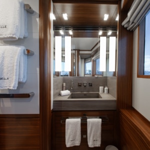 Belle Charters Master Stateroom Ensuite
