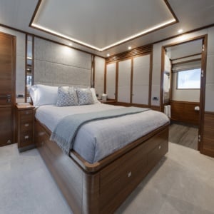 Belle Charters Master Stateroom