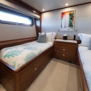 Belle Charters Portside Guest Cabin