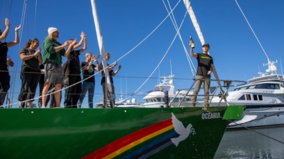 Greenpeace, Oceania, refit, Chapman Yachting