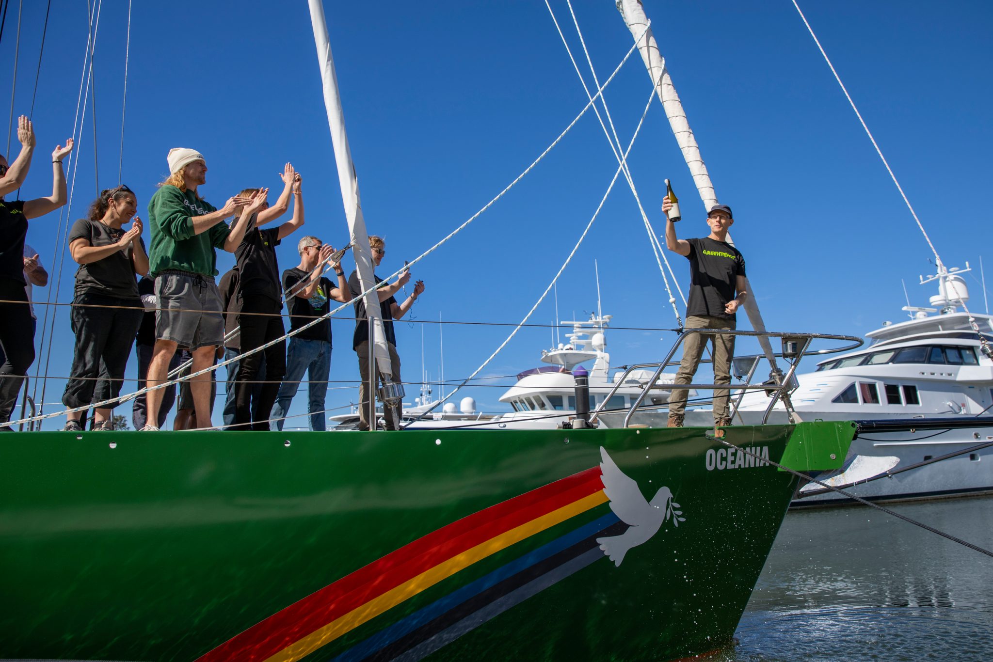 Greenpeace, Oceania, refit, Chapman Yachting