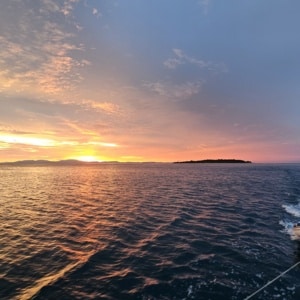 Sunset Milady Whitsundays