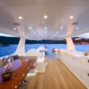 Empire Yacht Stern