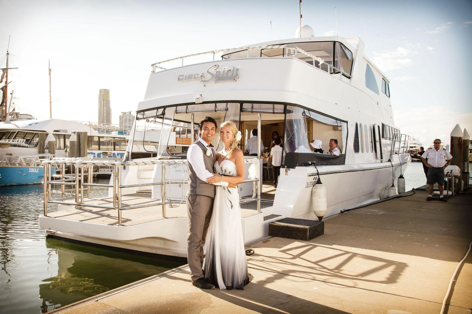 Wedding On A Boat Hire In Sydney