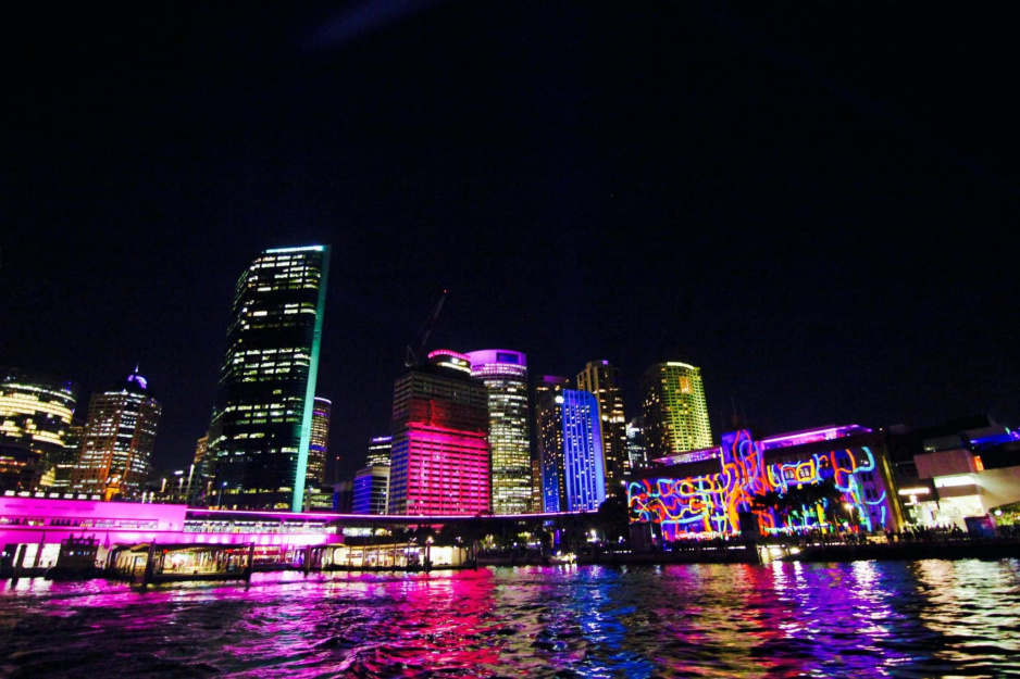 Vivid Sydney Boat